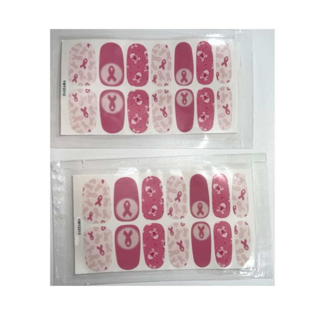 $2 New breast cancer sticker wraps. $2 WITH ANY $10 ORDER OR MORE - Picture 3 of 16